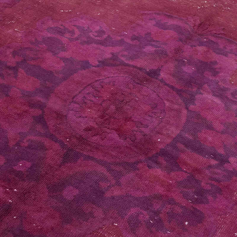Hand Carved Over-Dyed Rug - 6' 7" x 9' 10" (79" x 118") - K0082141