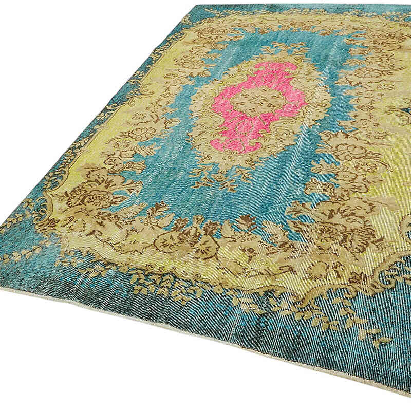 El Oyması Boyalı Halı - 166 cm x 287 cm - K0082142