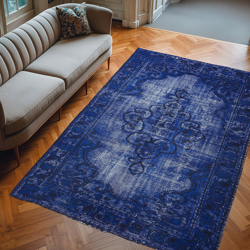 El Oyması Boyalı Halı - 190 cm x 278 cm - K0082145