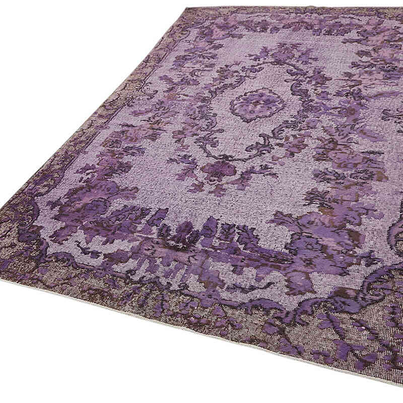Alfombra Tallada a Mano Sobre Teñida - 190 cm x 311 cm - K0082146