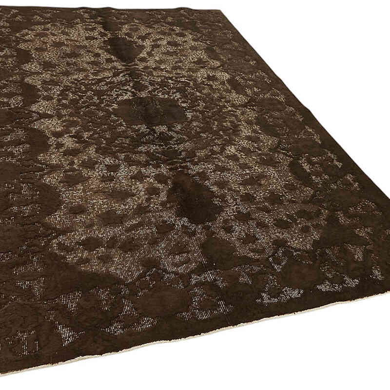 Hand Carved Over-Dyed Rug - 5' 6" x 8' 8" (66" x 104") - K0082148