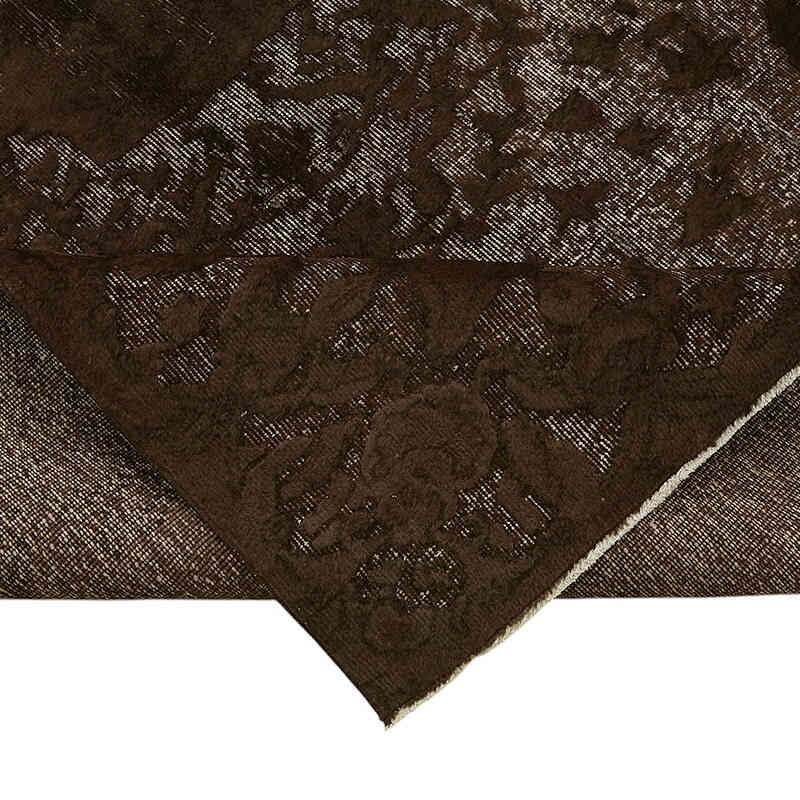 Hand Carved Over-Dyed Rug - 5' 6" x 8' 8" (66" x 104") - K0082148