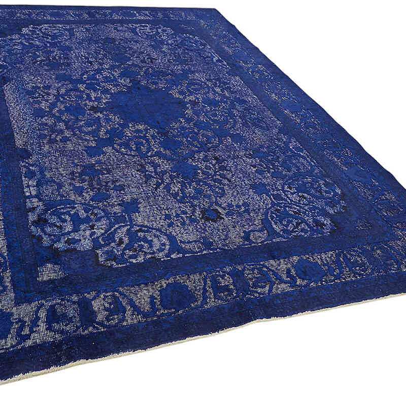 Hand Carved Over-Dyed Rug - 6' 11" x 10' 4" (83" x 124") - K0082149