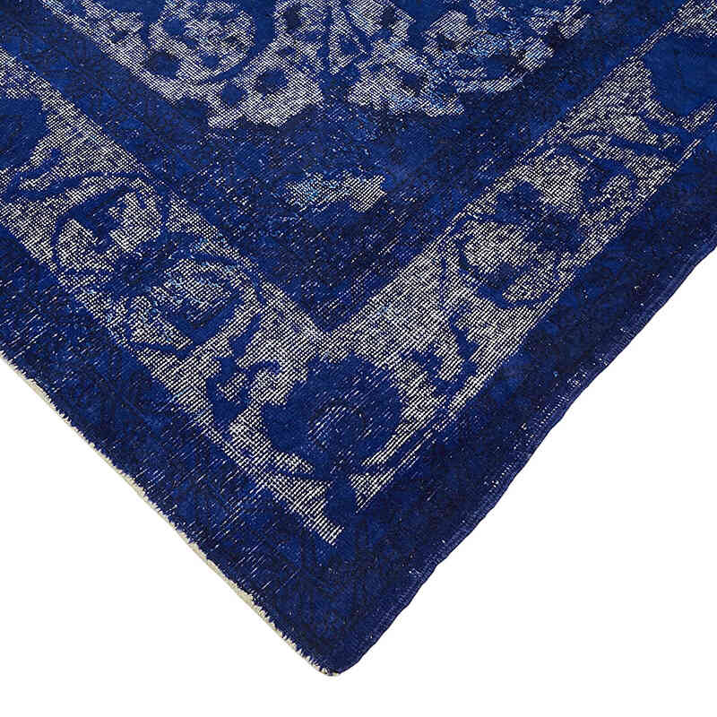 Hand Carved Over-Dyed Rug - 6' 11" x 10' 4" (83" x 124") - K0082149