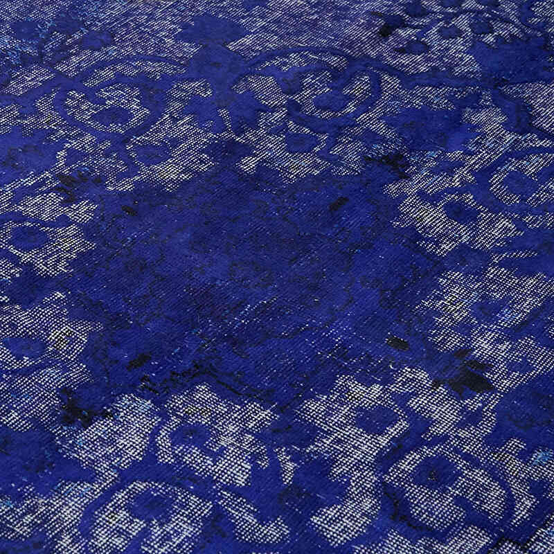 Hand Carved Over-Dyed Rug - 6' 11" x 10' 4" (83" x 124") - K0082149