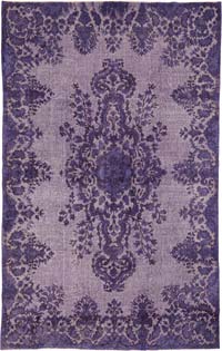 El Oyması Boyalı Halı - 207 cm x 324 cm