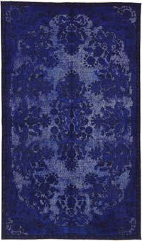 El Oyması Boyalı Halı - 162 cm x 277 cm