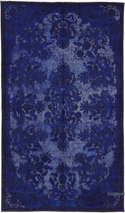 Alfombra Tallada a Mano Sobre Teñida - 162 cm x 277 cm