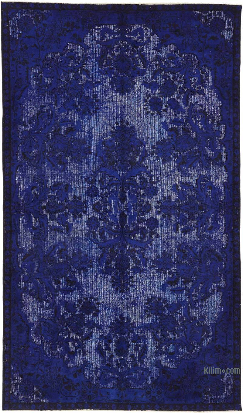 Alfombra Tallada a Mano Sobre Teñida - 162 cm x 277 cm - K0082152