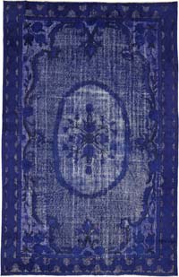El Oyması Boyalı Halı - 210 cm x 335 cm