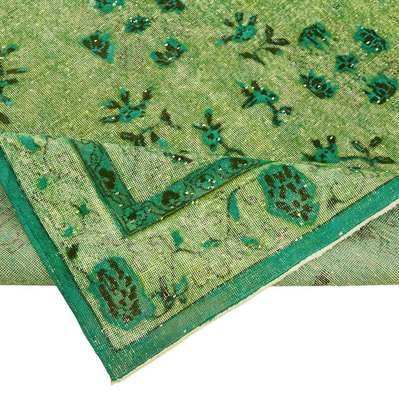 Alfombra Tallada a Mano Sobre Teñida - 203 cm x 312 cm - K0082154