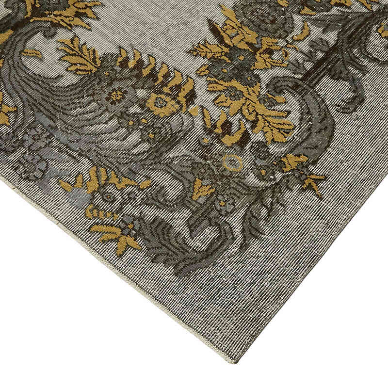 Alfombra Tallada a Mano Sobre Teñida - 194 cm x 295 cm - K0082155