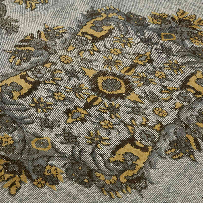Alfombra Tallada a Mano Sobre Teñida - 194 cm x 295 cm - K0082155