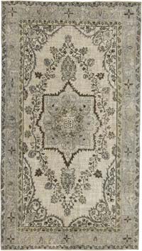 Alfombra Tallada a Mano Sobre Teñida - 167 cm x 291 cm