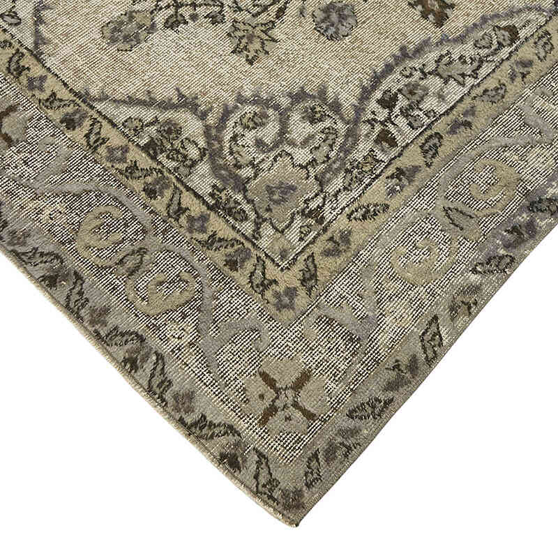 Hand Carved Over-Dyed Rug - 5' 6" x 9' 7" (66" x 115") - K0082157