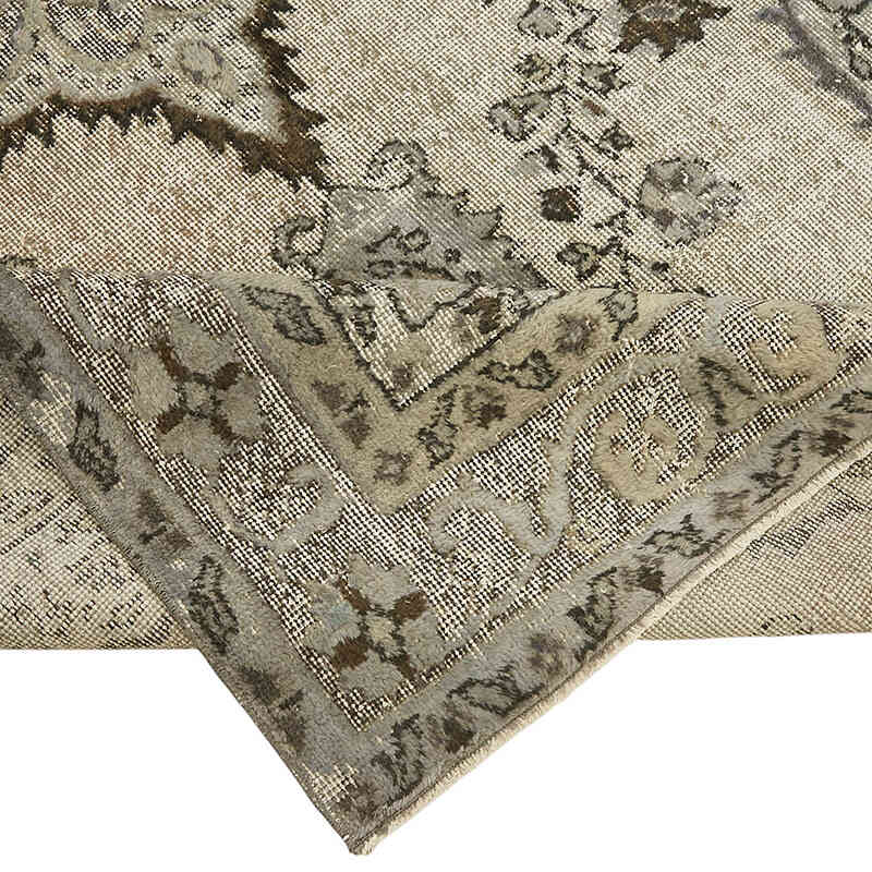 Hand Carved Over-Dyed Rug - 5' 6" x 9' 7" (66" x 115") - K0082157