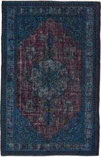 El Oyması Boyalı Halı - 148 cm x 230 cm
