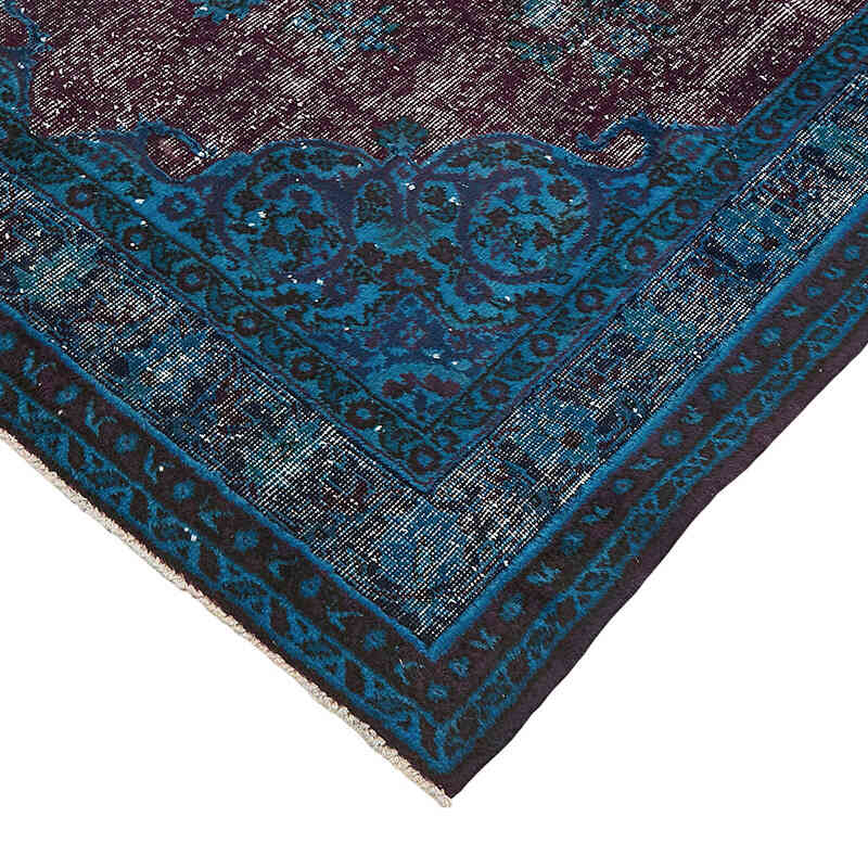Hand Carved Over-Dyed Rug - 4' 10" x 7' 7" (58" x 91") - K0082160