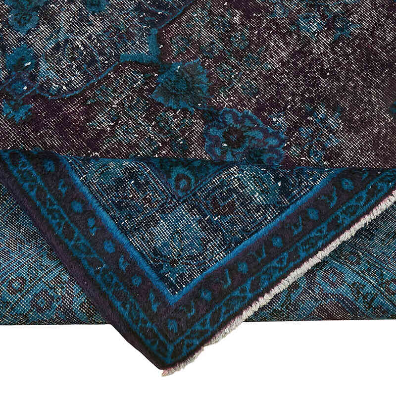 Hand Carved Over-Dyed Rug - 4' 10" x 7' 7" (58" x 91") - K0082160
