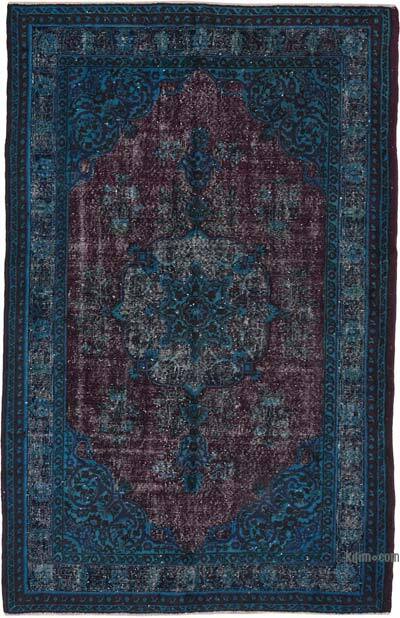 Alfombra Tallada a Mano Sobre Teñida - 148 cm x 230 cm