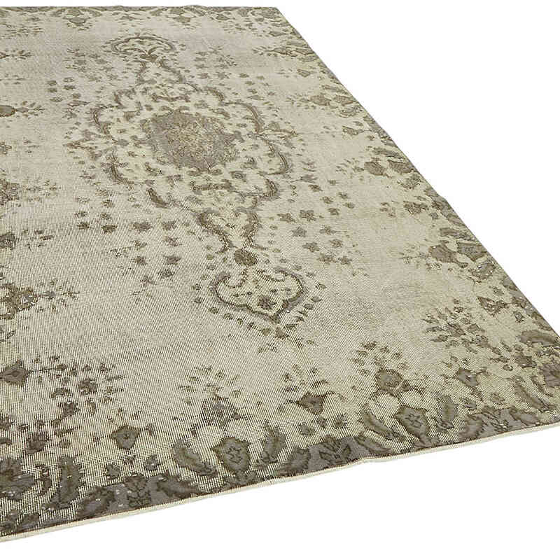 El Oyması Boyalı Halı - 173 cm x 296 cm - K0082162