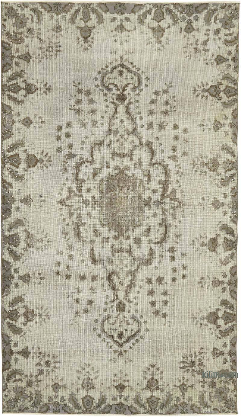 El Oyması Boyalı Halı - 173 cm x 296 cm - K0082162