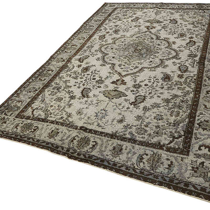 Alfombra Tallada a Mano Sobre Teñida - 200 cm x 304 cm - K0082163