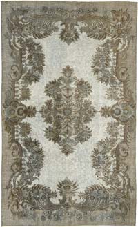 El Oyması Boyalı Halı - 164 cm x 267 cm