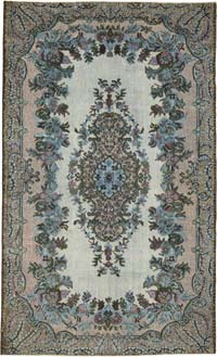 El Oyması Boyalı Halı - 190 cm x 314 cm