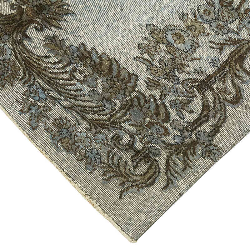 Alfombra Tallada a Mano Sobre Teñida - 153 cm x 240 cm - K0082166