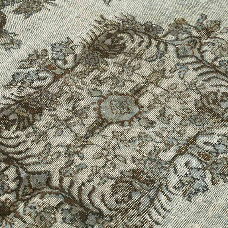 Alfombra Tallada a Mano Sobre Teñida - 153 cm x 240 cm - K0082166