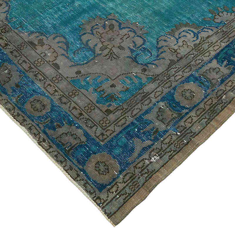 Alfombra Tallada a Mano Sobre Teñida - 213 cm x 330 cm - K0082168