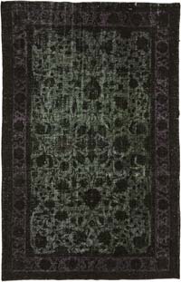 El Oyması Boyalı Halı - 199 cm x 311 cm