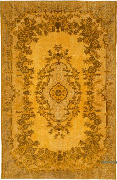 Alfombra Tallada a Mano Sobre Teñida - 200 cm x 310 cm