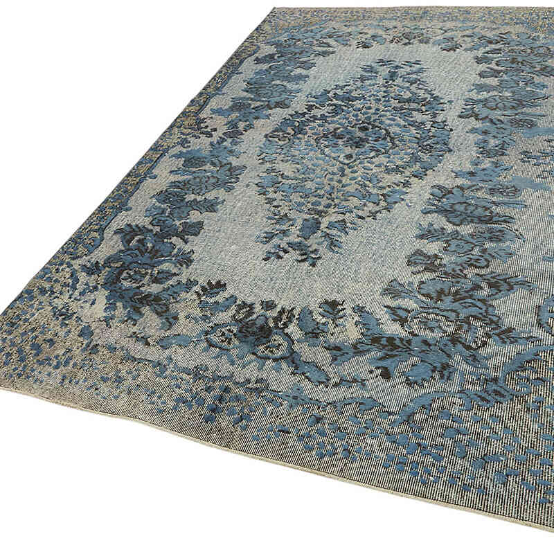 Hand Carved Over-Dyed Rug - 5' 9" x 9' 7" (69" x 115") - K0082176