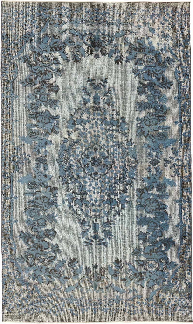 Hand Carved Over-Dyed Rug - 5' 9" x 9' 7" (69" x 115") - K0082176