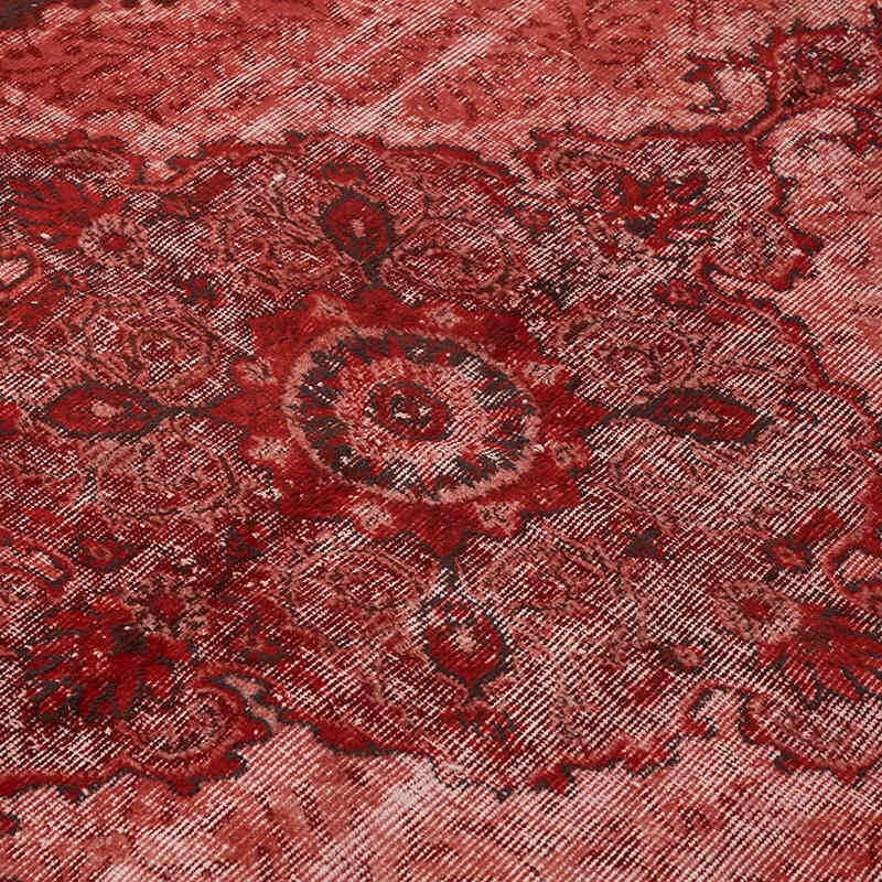 Hand Carved Over-Dyed Rug - 5' 8" x 9' 2" (68" x 110") - K0082180