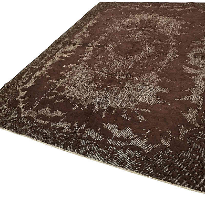 Hand Carved Over-Dyed Rug - 6' 10" x 9' 11" (82" x 119") - K0082181