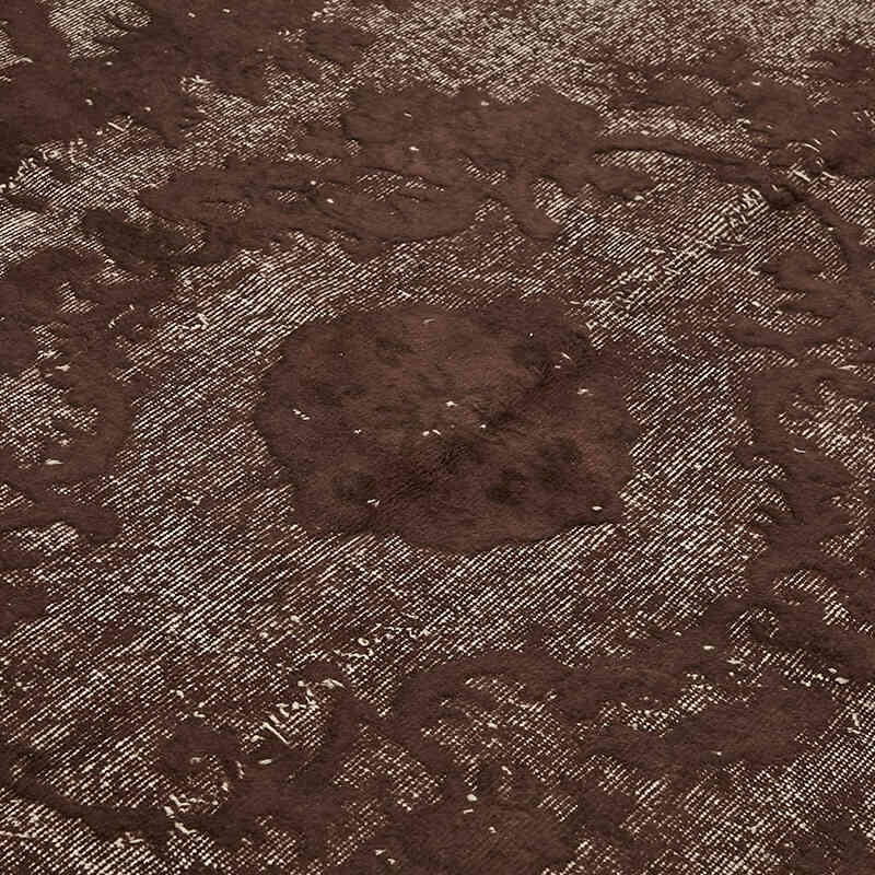 Hand Carved Over-Dyed Rug - 6' 10" x 9' 11" (82" x 119") - K0082181