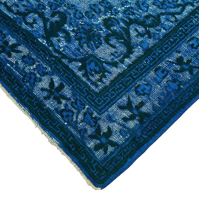 Hand Carved Over-Dyed Rug - 6' 9" x 10' 6" (81" x 126") - K0082182