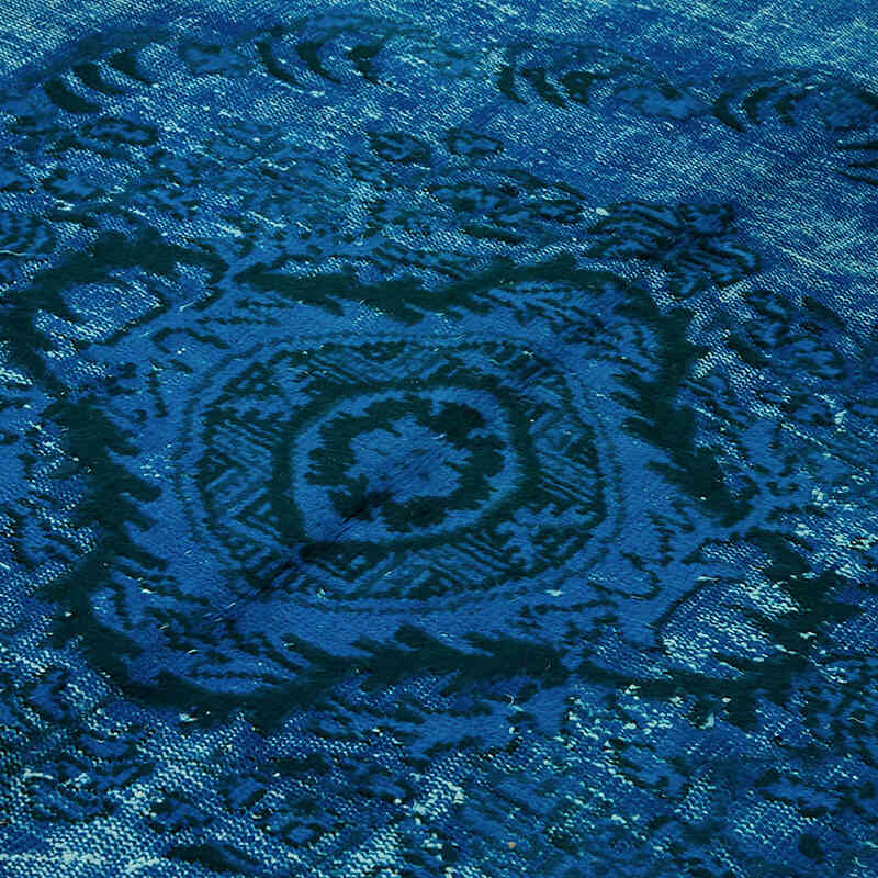 Hand Carved Over-Dyed Rug - 6' 9" x 10' 6" (81" x 126") - K0082182