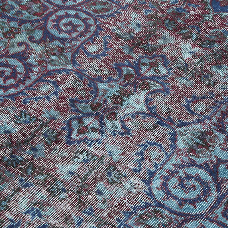 Hand Carved Over-Dyed Rug - 5' 5" x 9' 3" (65" x 111") - K0082183