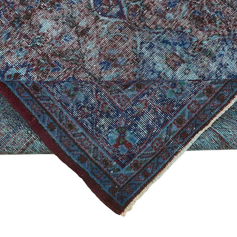 Hand Carved Over-Dyed Rug - 5' 5" x 9' 3" (65" x 111") - K0082183