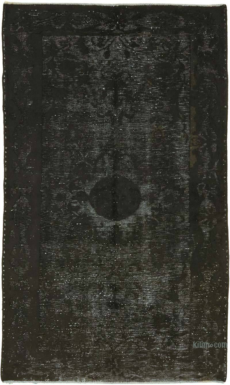 Hand Carved Over-Dyed Rug - 4' 9" x 8'  (57" x 96") - K0082185