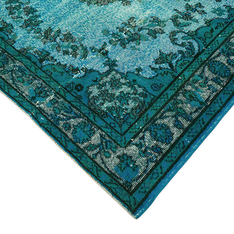 Alfombra Tallada a Mano Sobre Teñida - 186 cm x 270 cm - K0082187