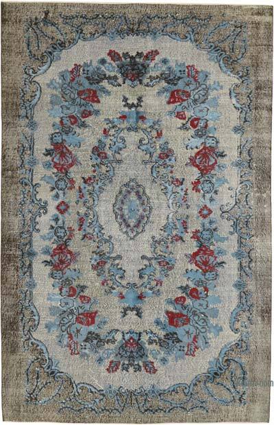 El Oyması Boyalı Halı - 195 cm x 300 cm