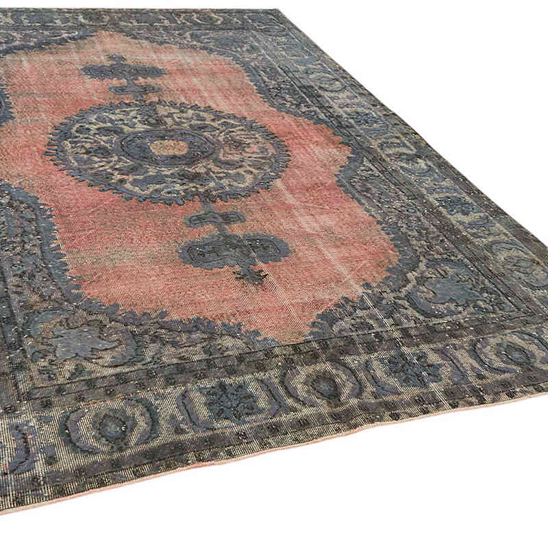Alfombra Tallada a Mano Sobre Teñida - 208 cm x 304 cm - K0082190