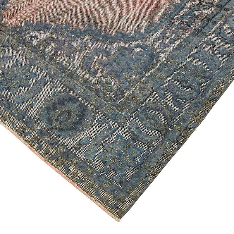 Alfombra Tallada a Mano Sobre Teñida - 208 cm x 304 cm - K0082190