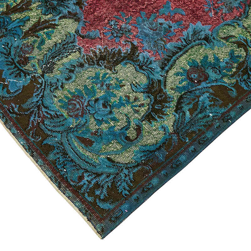 Alfombra Tallada a Mano Sobre Teñida - 183 cm x 295 cm - K0082192
