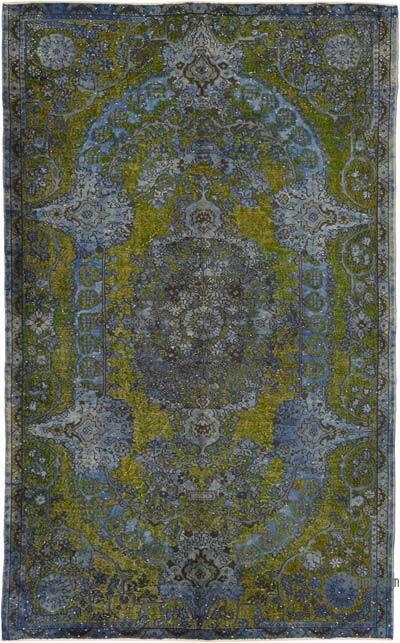 El Oyması Boyalı Halı - 192 cm x 310 cm